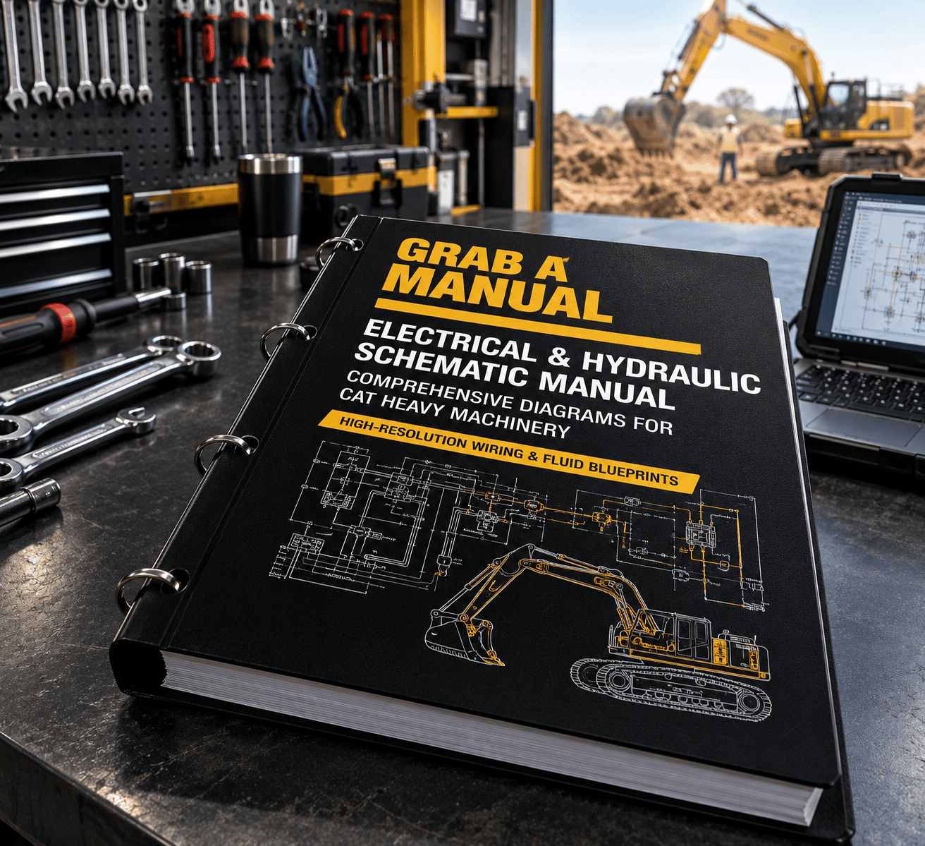 Caterpillar Excavator Electrical & Hydraulic Schematic Manual PDF Download - Grab A Manual